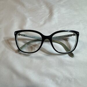 Tiffany & Co. TF 4105-H-B 8193/9S Cat Eye Black Blue Sunglasses Frame 55-17-140